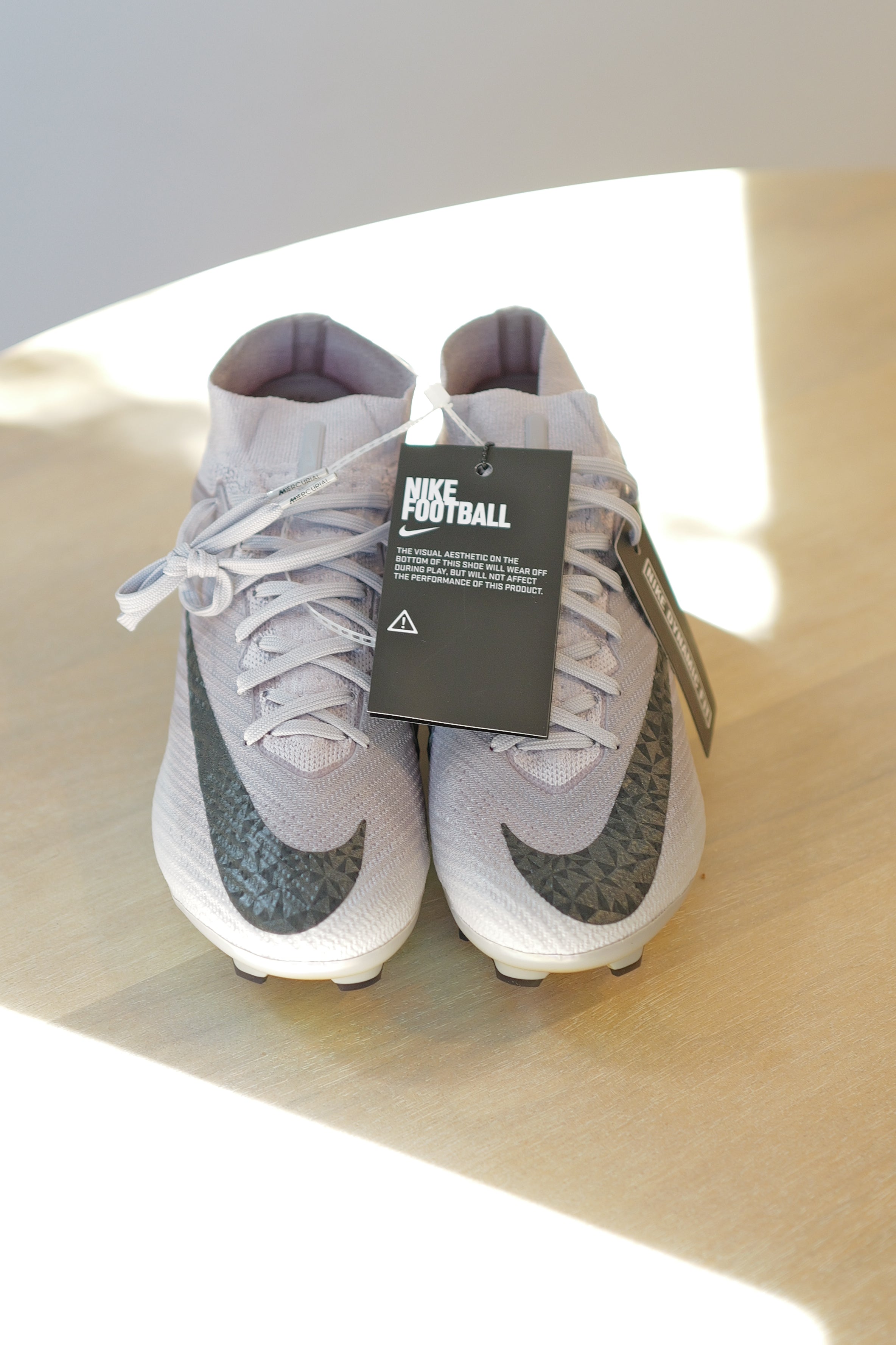 Nike Zoom Mercurial Superfly 9 Elite FG – Atmosphere Grey/Black (Size 6)