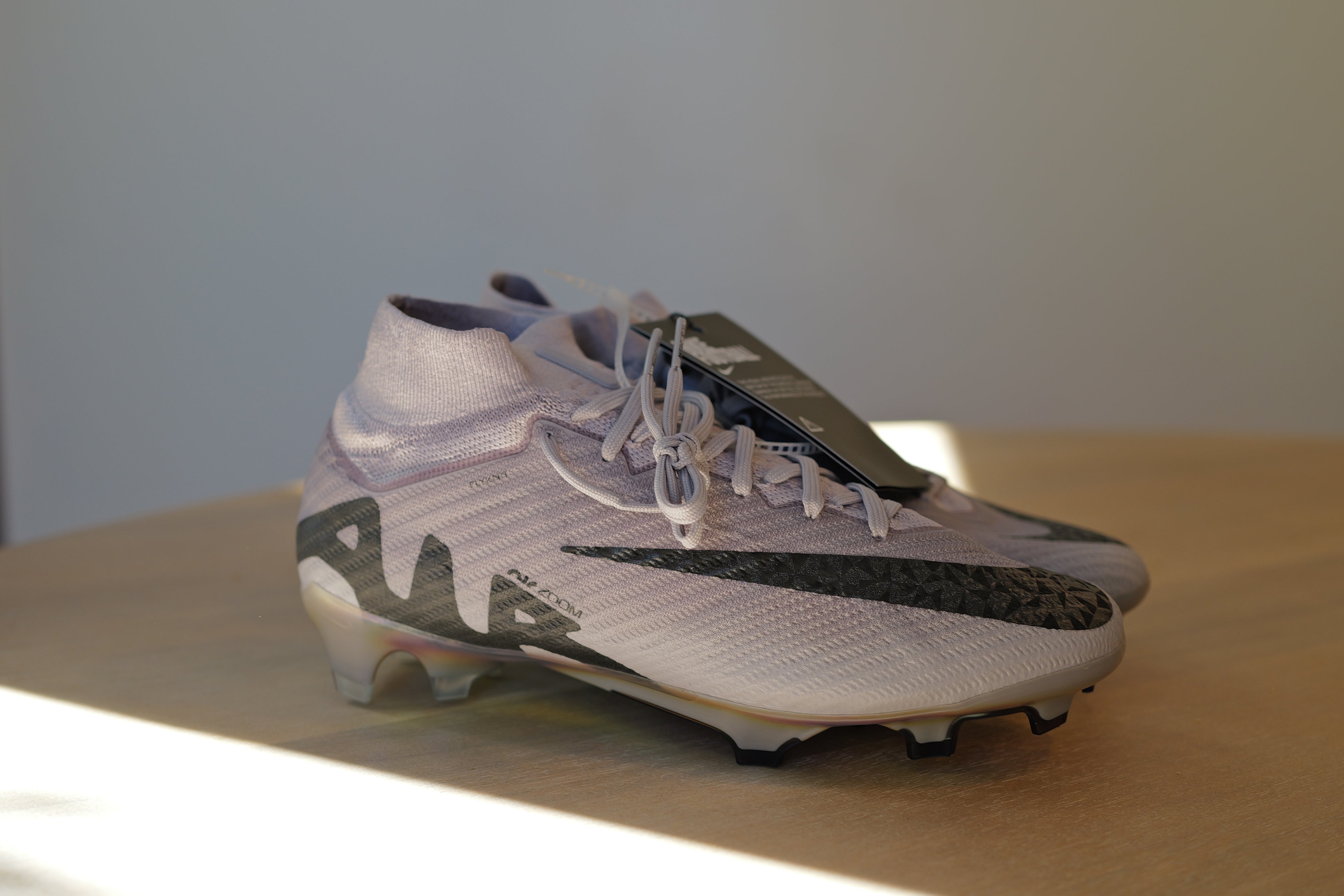 Nike Zoom Mercurial Superfly 9 Elite FG – Atmosphere Grey/Black (Size 6)