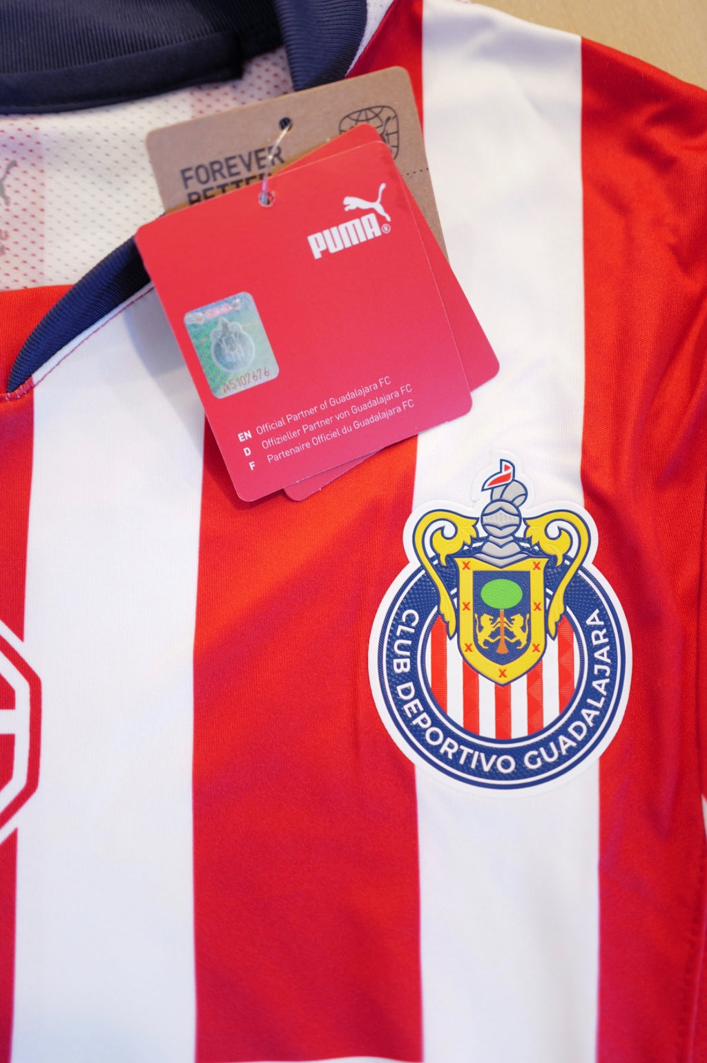 Chivas Guadalajara 2025/26 Authentic Home Jersey - Men's Medium